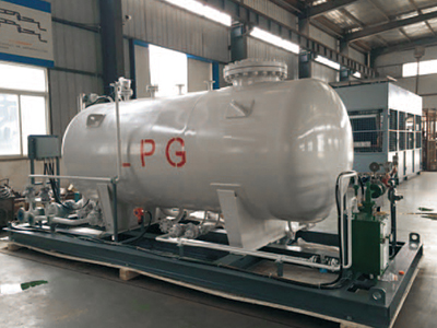 敘利亞某化工廠LPG氣化撬項目LPG橇裝系統